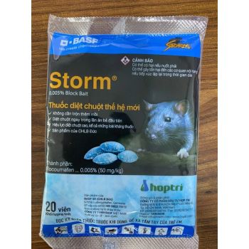 Diệt chuột thế hệ mới - Storm gói 20 viên